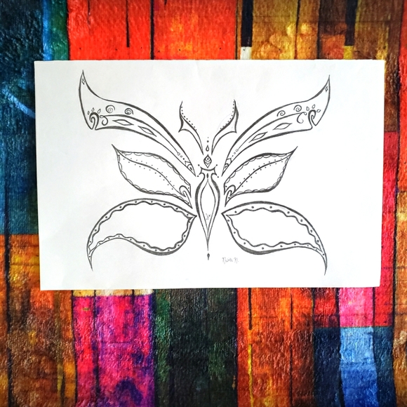 Pencil sketch original art - Picture 2 of 2